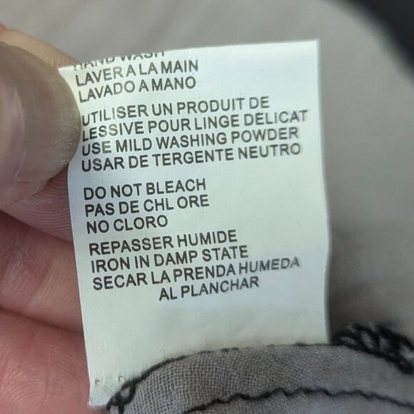 Forla Paris Size Medium Black/Gray Sweater Asymmetrical - Picture 9 of 16